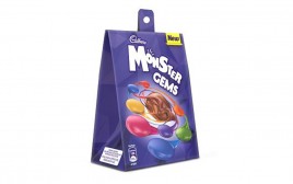 Cadbury Monster Gems   Box  39.9 grams
